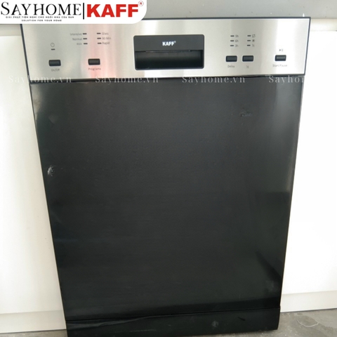 Máy rửa chén bát KAFF KF-BDWSI12.6 độc lập 14 bộ đồ ăn Châu Âu - Bảo hành chính hãng 5 năm
