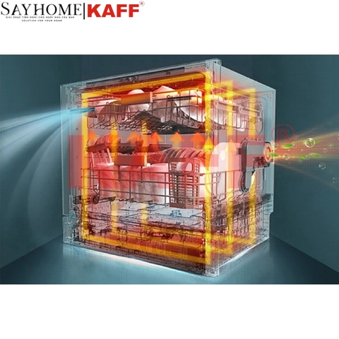 Máy rửa chén KAFF KF-BHMI775YS - Hàng chính hãng