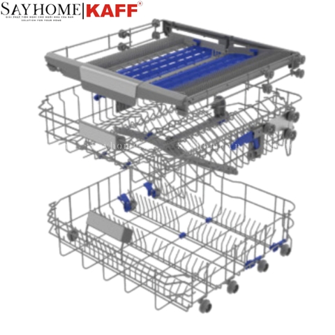 Máy rửa chén bát KAFF KF- BHMI815Y độc lập - Bảo hành chính hãng