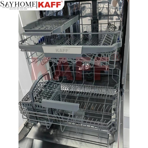 Máy rửa chén bát KAFF KF- BHMI815Y độc lập - Bảo hành chính hãng