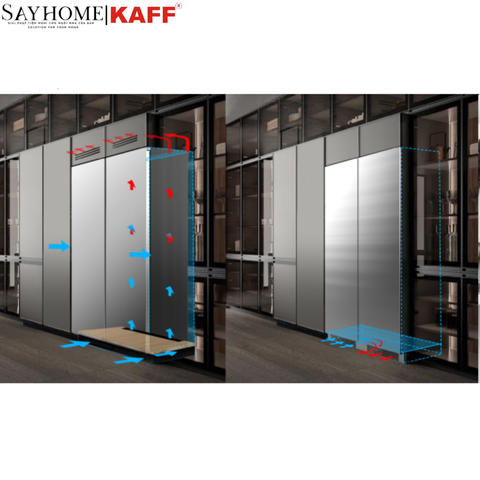 Tủ lạnh KAFF KF-BI540W Luxury âm toàn phần- Bảo hành chính hãng 5 năm