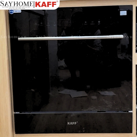 Máy rửa chén bát KAFF KF-BISMS8 PLUS âm bán phần 12 bộ đồ ăn Châu Âu - Bảo hành chính hãng 5 năm