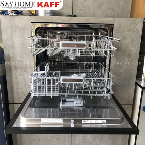 Máy rửa chén bát KAFF KF- BISMS8 Plus âm tủ - Bảo hành chính hãng