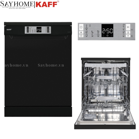 Máy rửa chén bát KAFF KF-CARYA1FB độc lập  - Hàng chính hãng KAFF