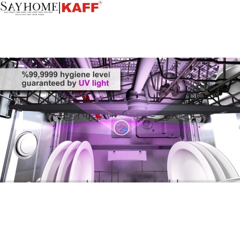 Máy rửa chén bát KAFF KF-CARYA1FXS độc lập  - Hàng chính hãng KAFF