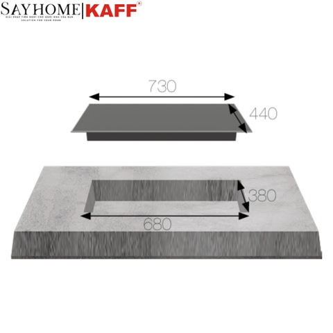 Bếp điện từ kết hợp đôi KF-EG900IH - Bảo hành chính hãng 7 năm