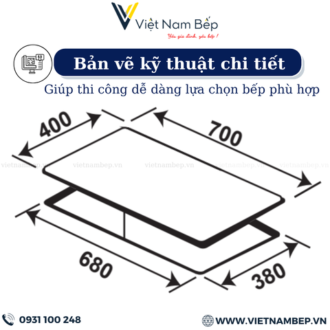 Bếp điện từ kết hợp đôi KF-EG902IH - Bảo hành chính hãng 7 năm