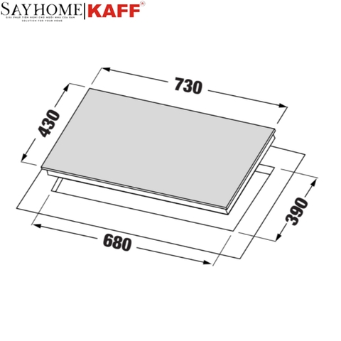 Bếp từ đôi KAFF KF-FL68II NEW PLUS - Bảo hành chính hãng 5 năm