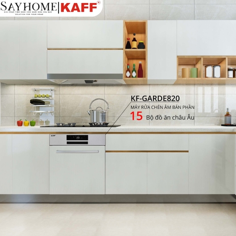 Máy rửa chén KAFF KF-GARDE820 SEMI - Hàng chính hãng