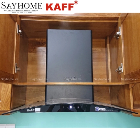 Máy hút mùi KAFF KF-GB207TB kính cong - Bảo hành chính hãng 3 năm