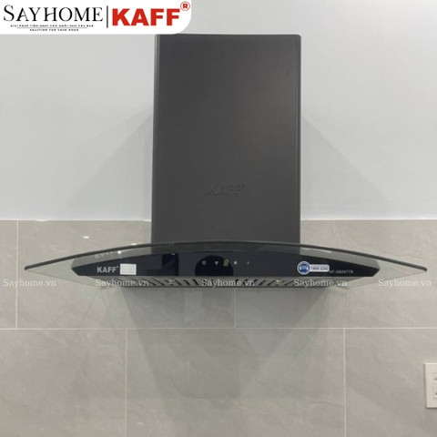 Máy hút mùi KAFF KF-GB207TB kính cong - Bảo hành chính hãng 3 năm