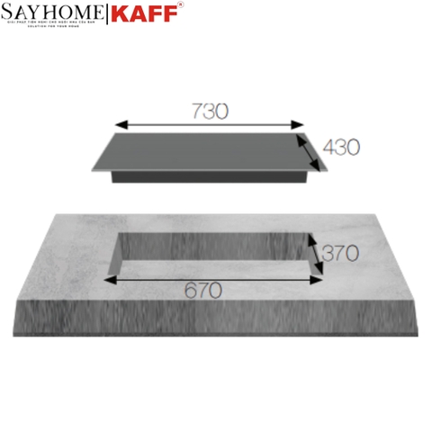 Bếp từ đôi KF-HD28II - Bảo hành chính hãng 7 năm