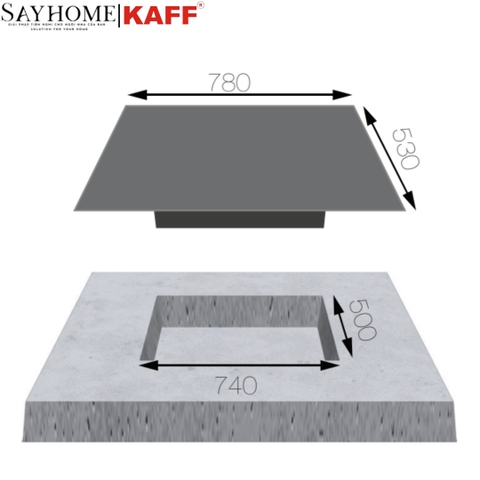 Bếp từ đa điểm KF–HIDE868I - Bảo hành chính hãng 7 năm