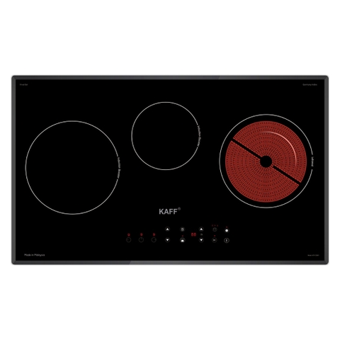 Bếp điện từ kết hợp KF-IC3801 3 vùng nấu KAFF - Bảo hành chính hãng 5 năm
