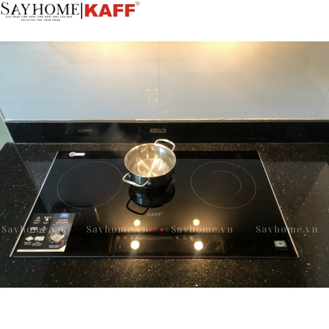 Bếp điện từ kết hợp KAFF KF-IC5801SB PLUS 3 vùng nấu - Bảo hành chính hãng 7 năm