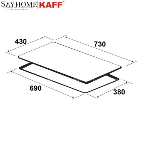 Bếp điện từ KAFF KF-IH201II- Bảo hành chính hãng 7 năm