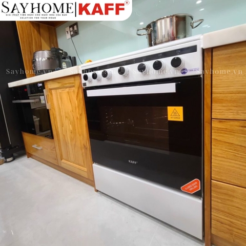 Bếp tủ liền lò KAFF KF-IK60850 54 lít, 4 vùng nấu - Bảo hành chính hãng 5 năm