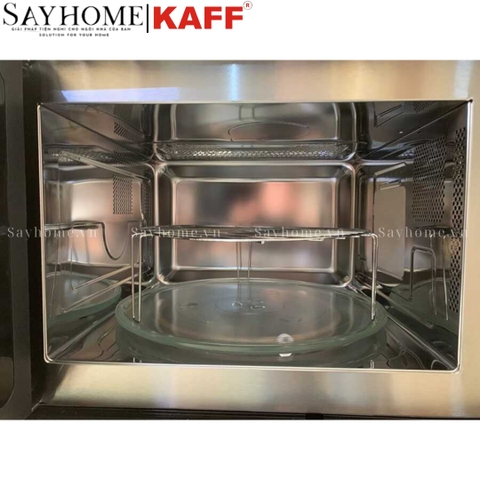 Lò vi sóng kết hợp nướng KAFF KF-MC02 âm tủ thân inox 25 lít- Bảo hành chính hãng 5 năm
