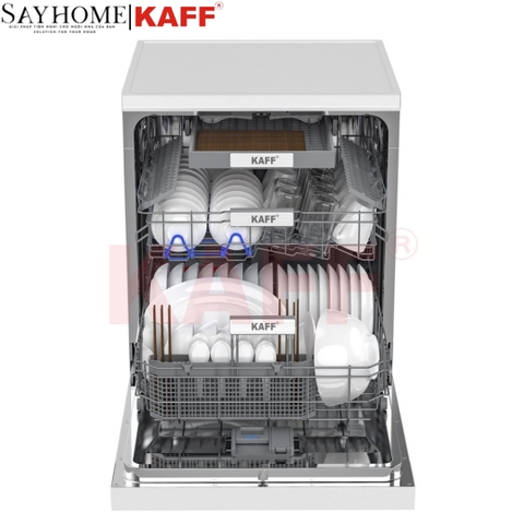 Máy rửa chén bát KAFF KF- SBL775W Plus độc lập  - Hàng chính hãng KAFF