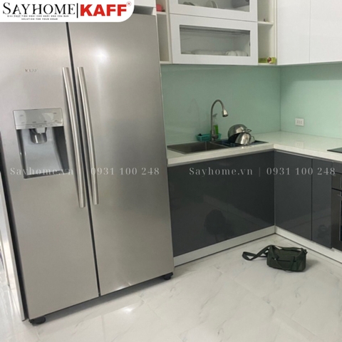 Tủ lạnh KAFF KF-SBS600BWT 573 lít - Bảo hành chính hãng 5 năm
