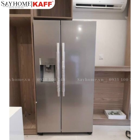 Tủ lạnh KAFF KF-SBS600BWT 573 lít - Bảo hành chính hãng 5 năm