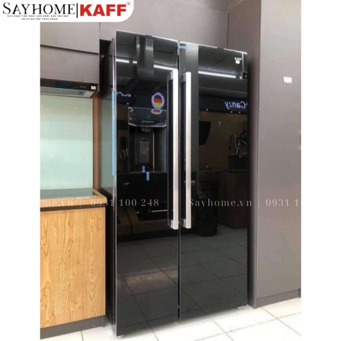 Tủ lạnh KAFF KF-SBS600GLASS 573 lít - Bảo hành chính hãng 5 năm