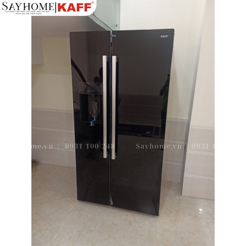 Tủ lạnh KAFF KF-SBS600GLASS 573 lít - Bảo hành chính hãng 5 năm