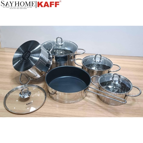 Chảo Inox cao cấp KAFF KF-ST09304 size 24x7.5 cm