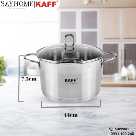 Nồi Inox cao cấp KAFF KF-ST09304 size 24x14 cm