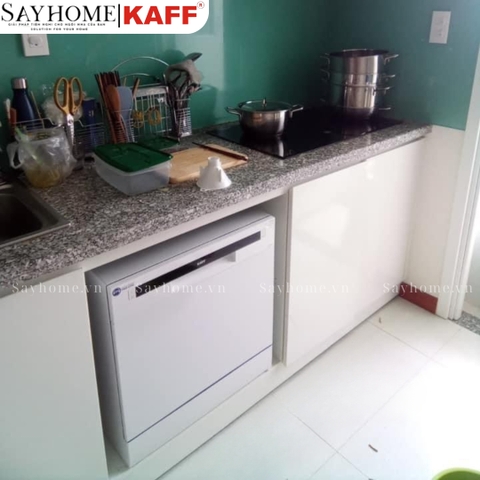 Máy rửa chén bát KAFF KF-SW800 độc lập 8 bộ đồ ăn Châu Âu - Bảo hành chính hãng 5 năm