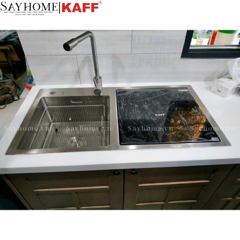 Máy Rửa Kết Hợp Bồn KAFF KF-SWM6 - Hàng chính hãng KAFF