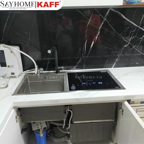 Máy Rửa Kết Hợp Bồn KAFF KF-SWM6 - Hàng chính hãng KAFF
