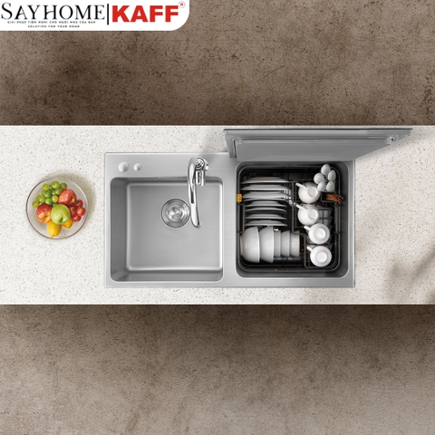 Máy Rửa Kết Hợp Bồn KAFF KF-SWM6 - Hàng chính hãng KAFF