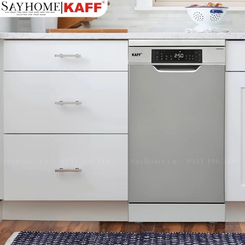Máy rửa chén bát KAFF KF-W45A1A401J bán âm, độc lập 9 bộ - Bảo hành chính hãng 5 năm