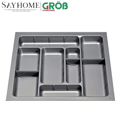 Khay chia nhựa ABS màu xám GROB 02.45/50/60/70/80/90 tại thành phố Hồ Chí Minh
