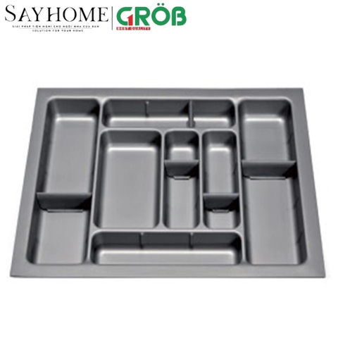 Khay chia nhựa ABS màu xám  GROB02.45/50/60/70/80/90 tại thành phố Hồ Chí Minh