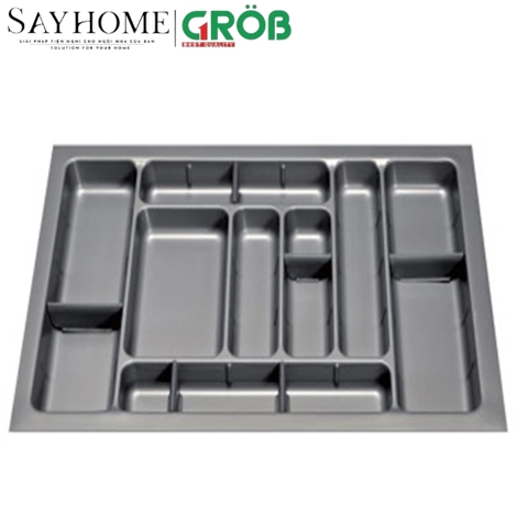 Khay chia nhựa ABS màu xám GROB 02.45/50/60/70/80/90 tại thành phố Hồ Chí Minh
