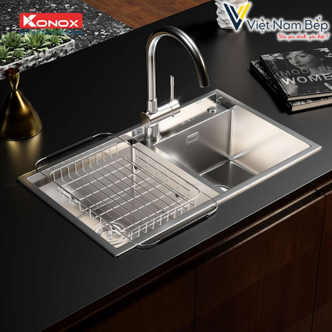 Chậu rửa bát Overmount Sink KN7847DO - Chính hãng KONOX