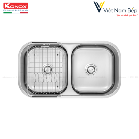 Chậu rửa bát Undermount Sink KN8246DUA - Chính hãng KONOX