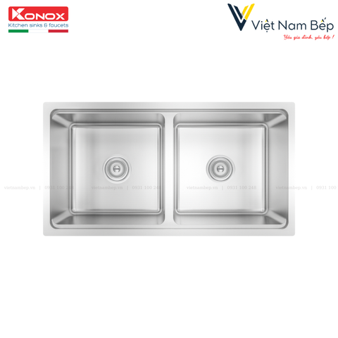 Chậu rửa bát chống xước Undermount Sink KN8646DU Dekor Basic - Chính hãng KONOX