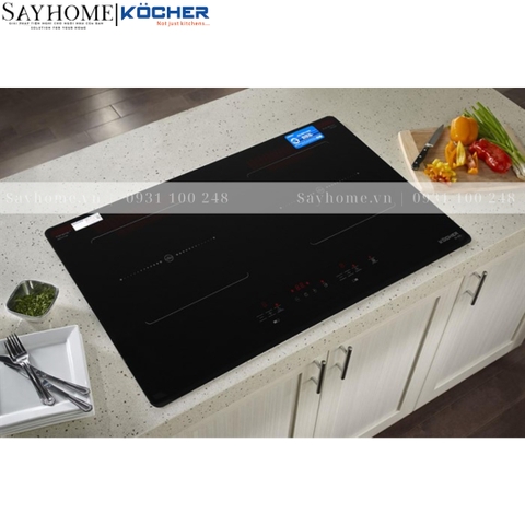 Bếp từ đôi Kocher DI 633 -  Bảo hành 3 năm