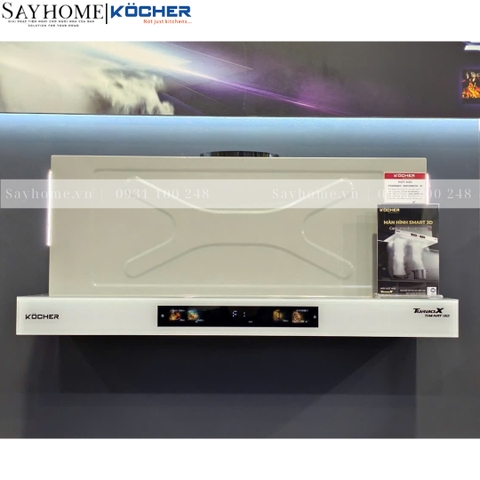 Máy hút mùi Kocher Turbo Smart 3D X3D-350T - Hàng chính hãng