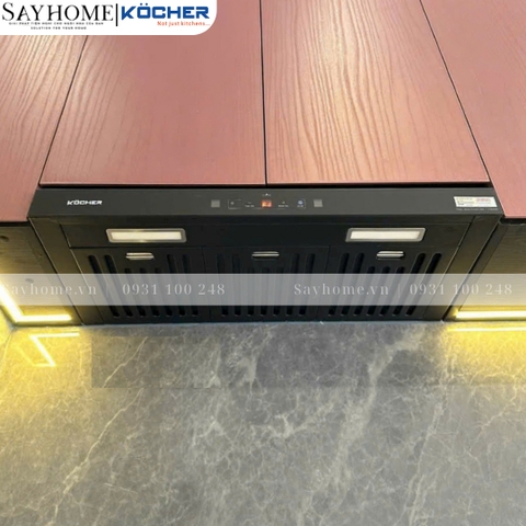 Máy hút mùi Kocher Turbo X-350D âm tủ - Hàng chính hãng