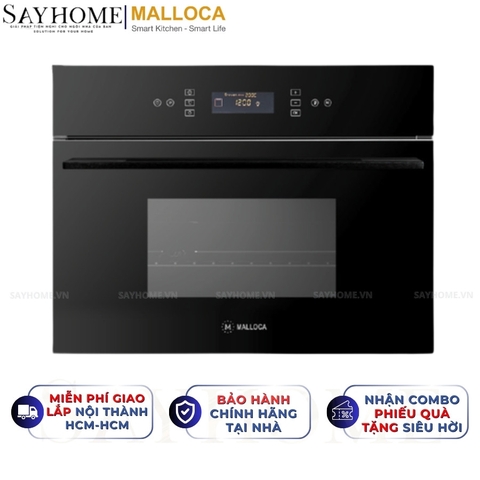Lò hấp MALLOCA MST-48CP âm tủ 48 Lít - Hàng chính hãng