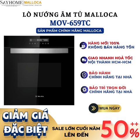 Lò nướng MALLOCA MOV-659TC âm tủ 70 Lít - Hàng chính hãng