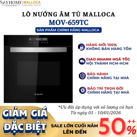 Lò nướng MALLOCA MOV-659TC âm tủ 70 Lít - Hàng chính hãng