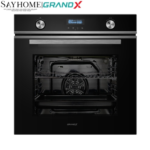 Lò nướng GrandX GX75V8 âm tủ, dung tích 75 lít - Bảo hành chính hãng 2 năm