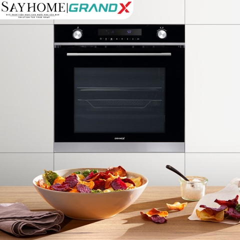 Lò nướng GrandX GX75V9 âm tủ, dung tích 75 lít - Bảo hành chính hãng 2 năm