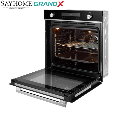Lò nướng GrandX GX75V9 âm tủ, dung tích 75 lít - Bảo hành chính hãng 2 năm