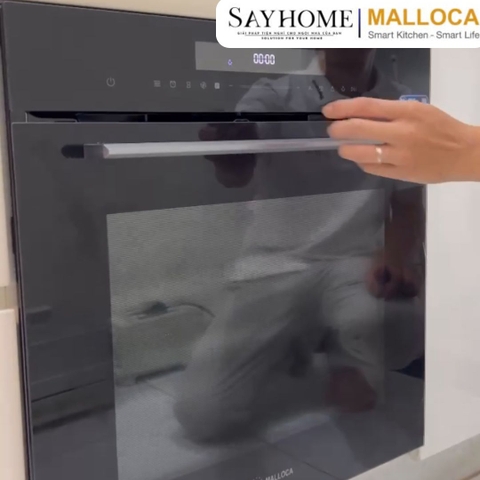 Lò nướng kết hợp vi sóng MALLOCA MOV-72 CB 72 Lít - Hàng chính hãng